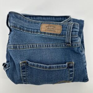 Levi's Signature Jeans Womens 30x32 Blue Denim Stretch Bootcut 5-Pocket Comfort